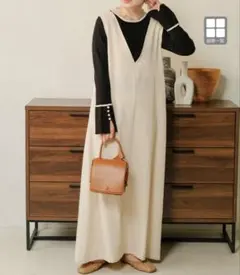 バブBab 完売　前後２ＷＡＹジャンパーワンピース