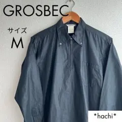 GROSBEC クローズベック シャツ ジャケット M ブラック ゆったりサイズのサムネイル