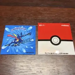 ポケモン ゲッコウガ ステッカー　コンブチャ　【韓国限定】