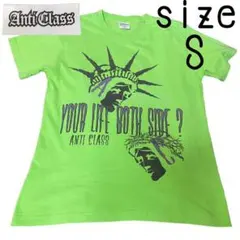 ANTI CLASS アンチクラスTシャツ　グリーン　size Sのサムネイル
