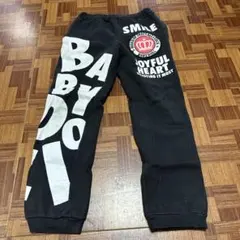 BABYDOLL 黒 ロングパンツ 140のサムネイル