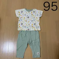 パジャマ 半袖 上下セット キッズ アンパンマン 95