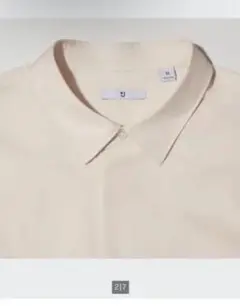 ＋J UNIQLOスーピマコットンオーバーサイズシャツ（長袖） ジルサンダー