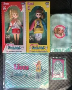 リカちゃんくじ セーラーズ チアスタイル カジュアルスタイル　2種セット