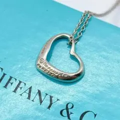 Tiffany ティファニー〈オープンハート〉スモール ネックレス SV925