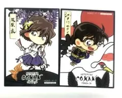 【新品未使用】名探偵コナン　大阪城本陣　トレーディングカード　コナン　灰原　戦国