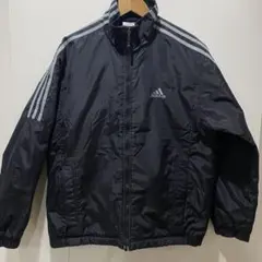 美品 アディダス 00s Y2K 中綿 トラック ジャケット ブルゾン S.M寸