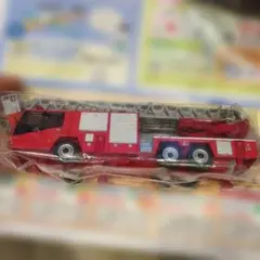 アガツマ　ダイヤぺット　DK-3102 はしご消防車　1/54スケールのサムネイル