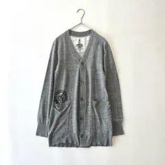 ヒステリックグラマー Vネック 長袖 カーディガン