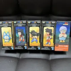 ドラゴンボール ワールドコレクタブルフィギュア 少年期3 5種セット