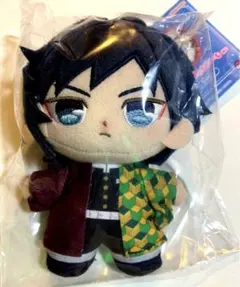 鬼滅の刃　冨岡義勇　ぷりぬいたっちどりーむみに　ぬいぐるみ　⭐️タグ付、新品