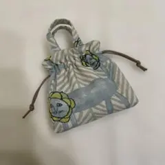 ミニミニ巾着バッグ　ミナペルホネン ハンドメイド　lookのサムネイル