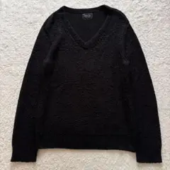 NUMBER (N)INE モヘアニット グランジ 裏原 アーガイル ブラック 3080000484199516_01_8242.jpeg