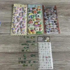 シール 5枚 うるちゅる うさはな スヌーピー ブロックシール ぽってり小町