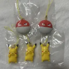 ポケットモンスター ぺたんこマスコット ピカチュウ ビリリダマ