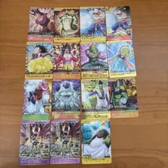 【希少】爆烈インパクト 15枚セット ドラゴンボール　データカードダス