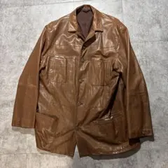 PAPAS leather jacket 50 fits largeのサムネイル
