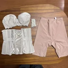 ウエディングインナー　D65 ウエストニッパー58 ガードル　セットSQRE