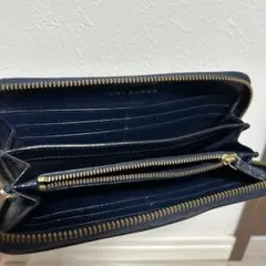 TORY BURCH ネイビー 長財布