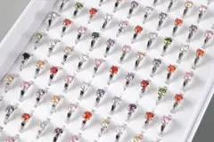 [87] レディースファッションリング 100点 指輪 女性 ジュエリー Nb4