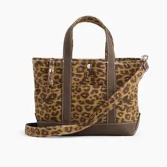GAP　キャンバス　GAPロゴ　ミニトートバッグ　レオパードプリント①のサムネイル