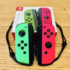 ジョイコン ネオングリーン ネオンピンク セット Switch スイッチ