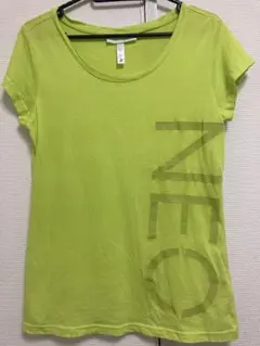 adidas NEO LABEL Tシャツ M ライムグリーン