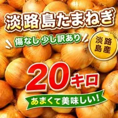 淡路島たまねぎ 20kg 訳ありのサムネイル