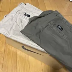 Nike SBショートパンツ 2点セット ベージュ・カーキ