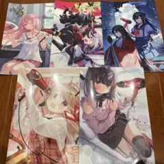 絵師100人展13サテライト会場限定 MONSTER クリアファイルセット 5枚