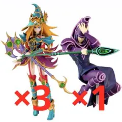 【匿名発送‼️4点❗️ブラック・マジシャン/ヴァルキリア】遊戯王 フィギュア
