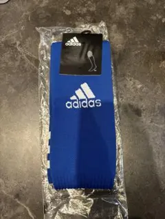 adidas サッカーソックス 青