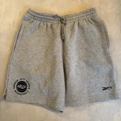 Reebok グレー スウェットショートパンツ 新品未使用品 トレーニング