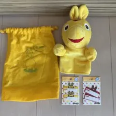 【新品未使用】Rody ロディ パペット手袋人形＋巾着＋ネームワッペン4枚セット