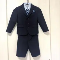 フォーマルスーツ　紺色　男の子　110cm 卒園式　入学式　セレモニー
