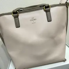 COLORS by jennifer Sky★ピンク ベージュ トートバッグ