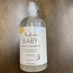 アメリカ購入品　SheaMoisture Baby Wash &Shampoo