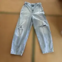 ストリート風　ダメージジーンズのサムネイル
