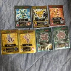 明治 meiji ポケモン ゲットカード ミュウツーの逆襲 7枚セット - メルカリ