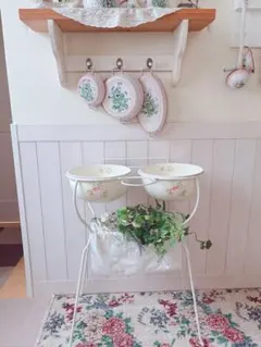 【希少】イマン♡フローラ　ツインボールスタンド