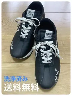 URBAN SUN x muta MARINE コラボスニーカー ブラック　42のサムネイル