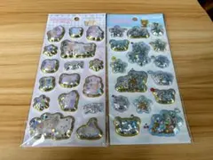 【国内正規品】リラックマ　キラッとぷくぷくエアーシール　2点セット