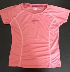 kitson ピンク 半袖Tシャツ Lサイズ レディーススポーツランニングウェアのサムネイル
