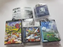 PlayStation ゲームパッケージ ミニチュアチャーム サルゲッチュ 他