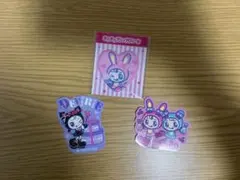 マツキヨ　ナルミヤ　マシュマロステッカー