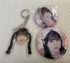 のんふぃく くじ 恋星はるか 顔だけアクキー 缶バッチ セット - メルカリ