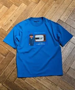 【新品未使用タグ付き】エディフィス別注サビャニックTシャツブルーL
