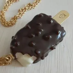 【新品/未使用】　Q-pot. かじりチョコレートアイスバー　ネックレスのサムネイル