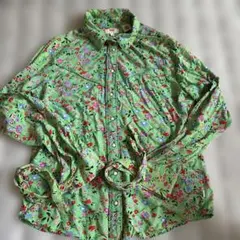 Levi's ヴィンテージ　花柄 長袖シャツ サイズ S