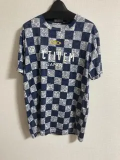 ACTIVEM JAPAN チェック柄Tシャツ